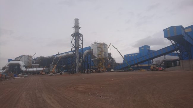 ACS commissioning works at the pelletizing plant Sangan-1